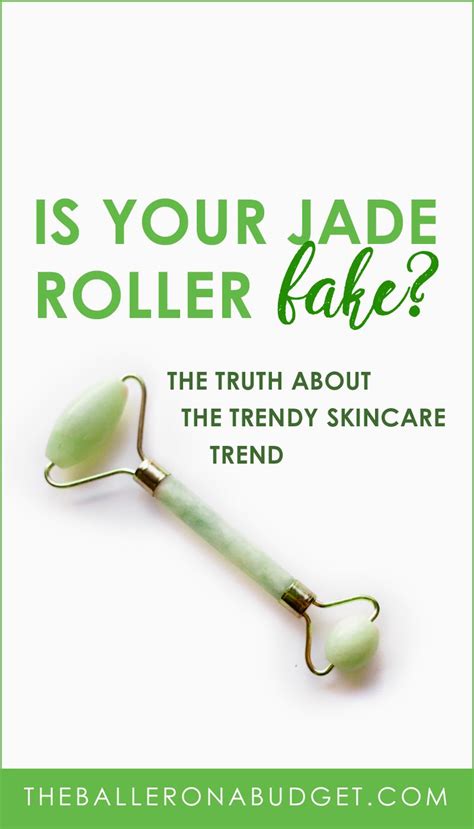 are fake jade rollers bad for you